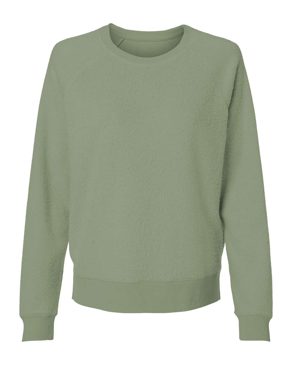 Women's Fleece Out Pullover - Front - B17703541 - Sage