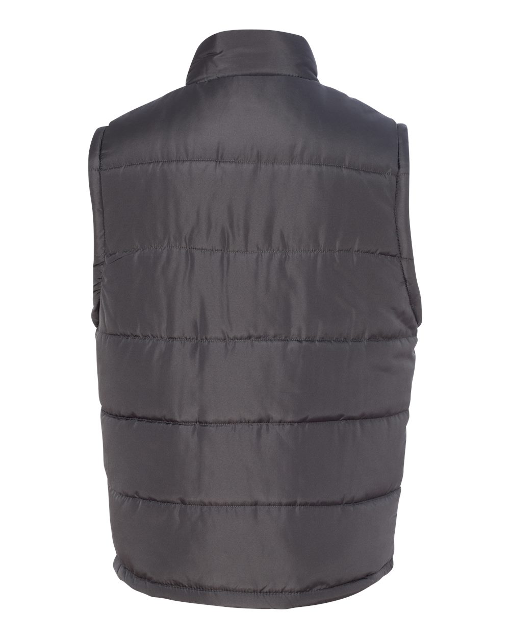 Men's Puffer Vest - Back - B20586093 - Charcoal