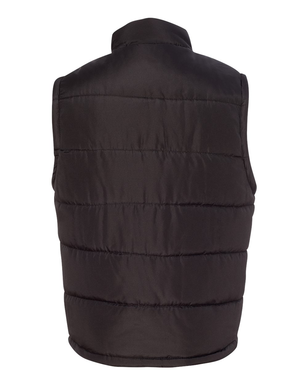 Men's Puffer Vest - Back - B20586503 - Black