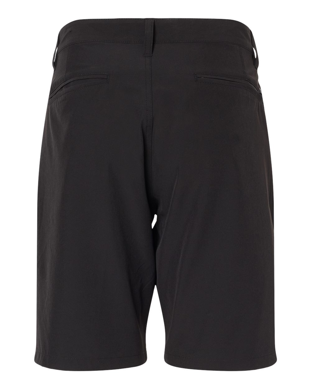Men's Hybrid Stretch Shorts - Back - B13286500 - Black
