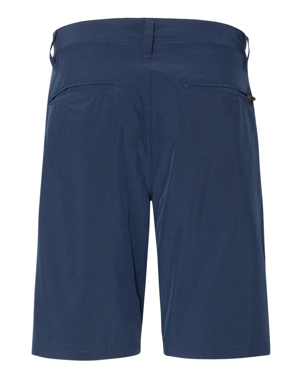 Men's Hybrid Stretch Shorts - Back - B13286650 - Navy Heather