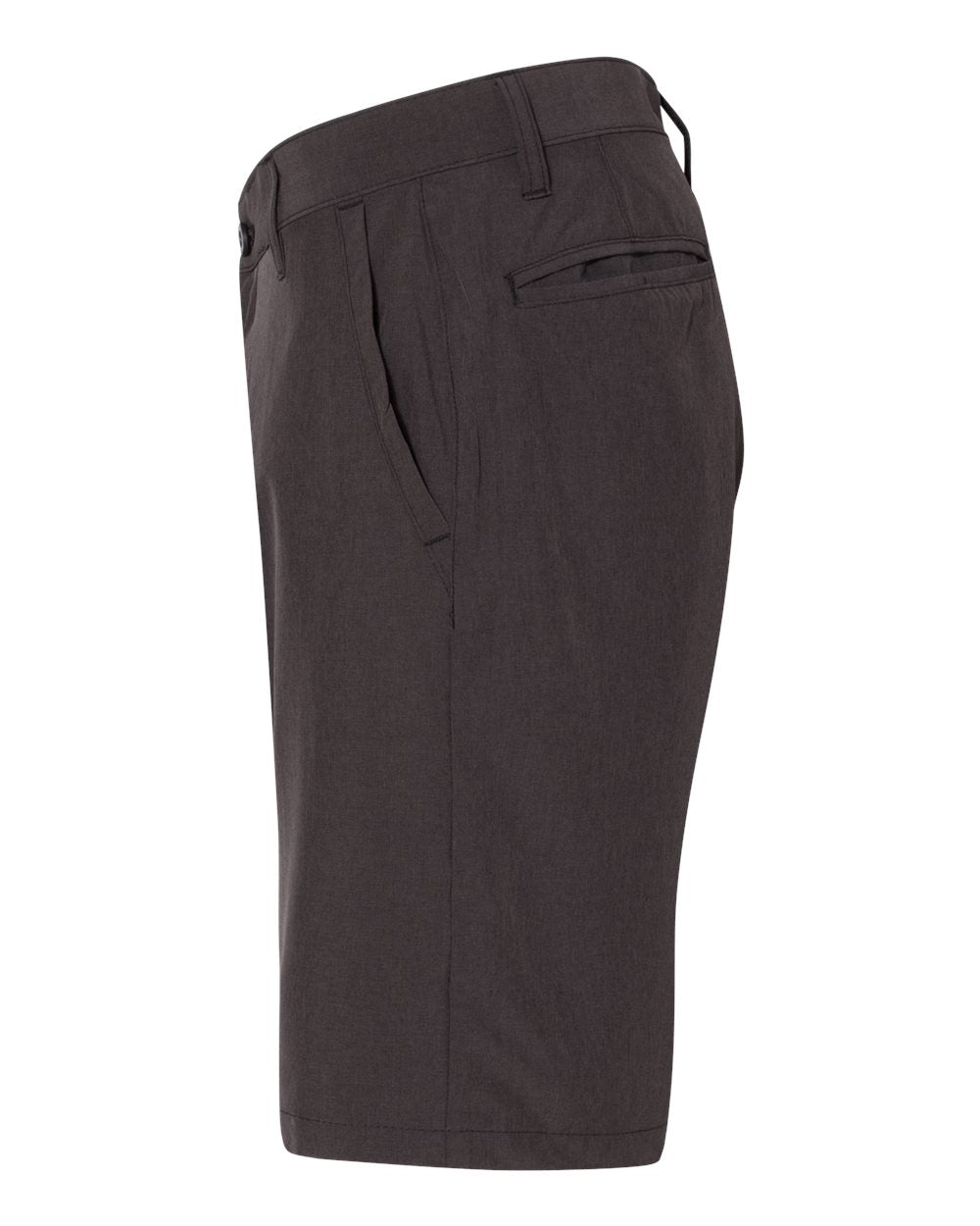 Men's Hybrid Stretch Shorts - DirectSide - B13286510 - Black Heather