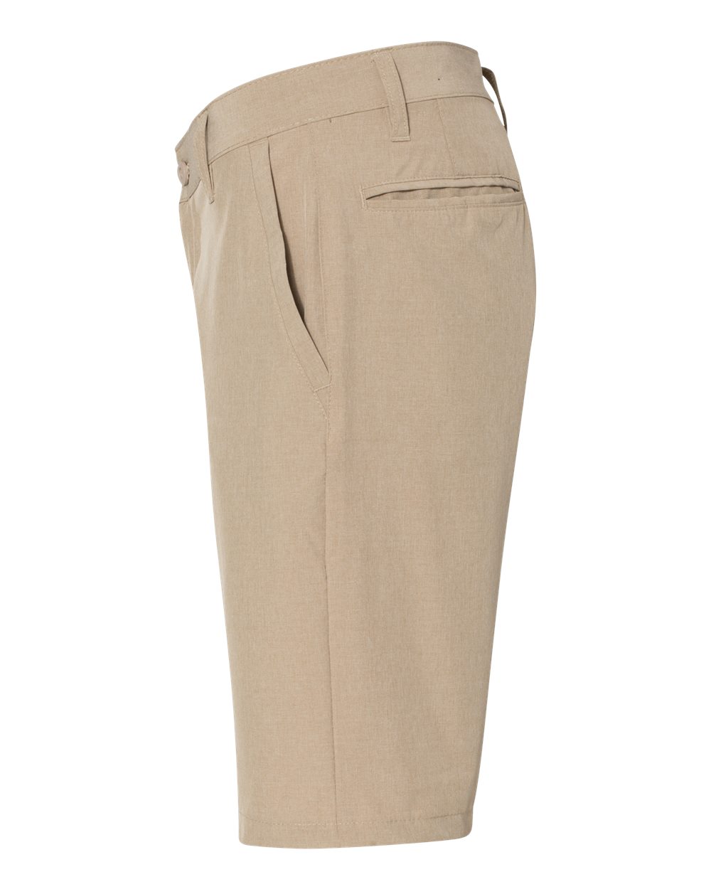 Men's Hybrid Stretch Shorts - DirectSide - B13286770 - Khaki Heather
