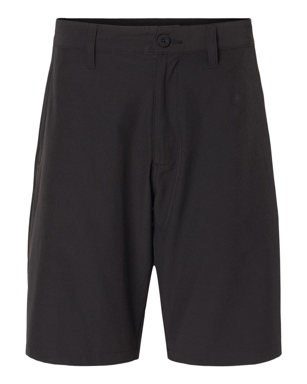 Men's Hybrid Stretch Shorts - Front - B13286500 - Black