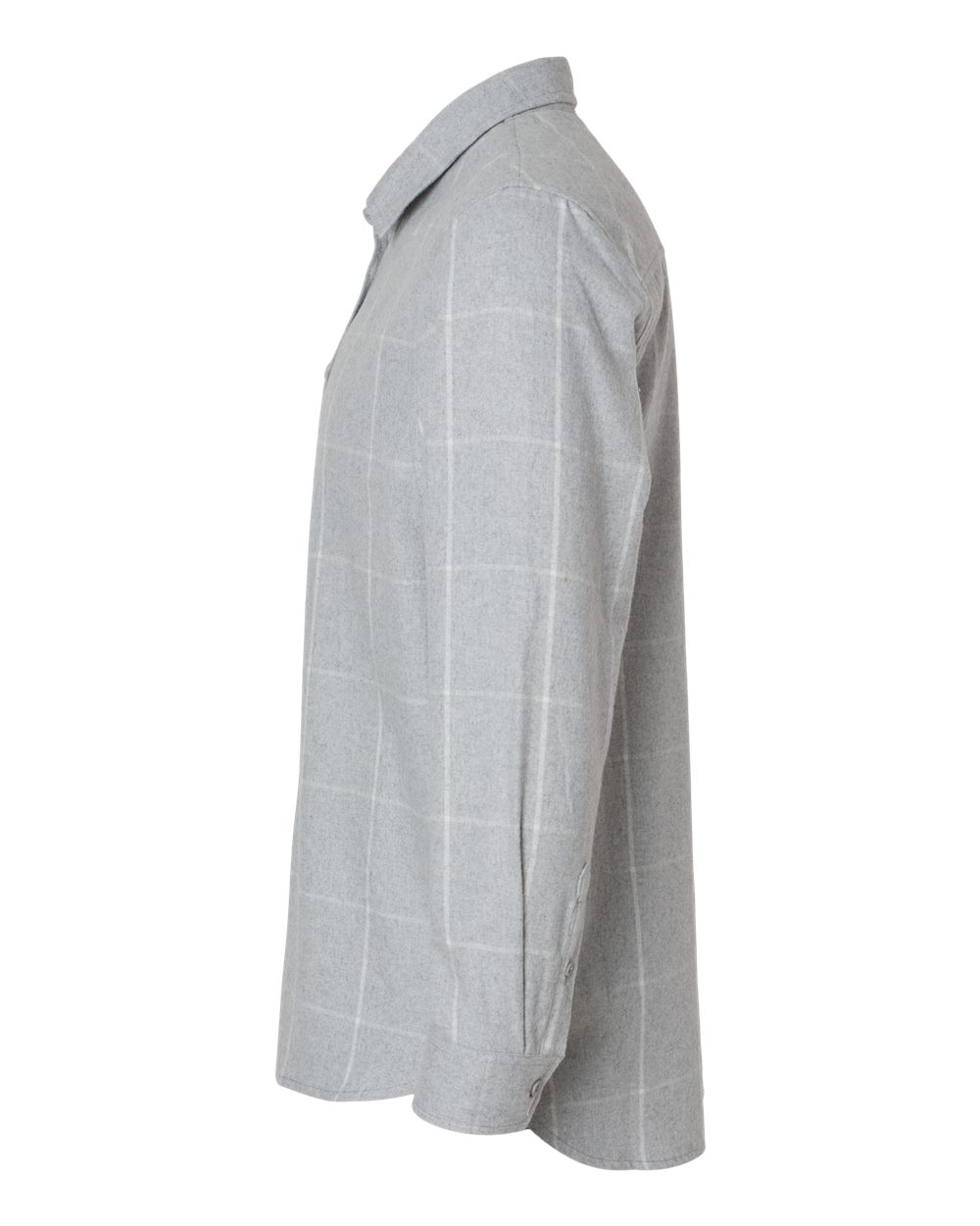 Women's Boyfriend Flannel - DirectSide - B12986093 - Grey/ White