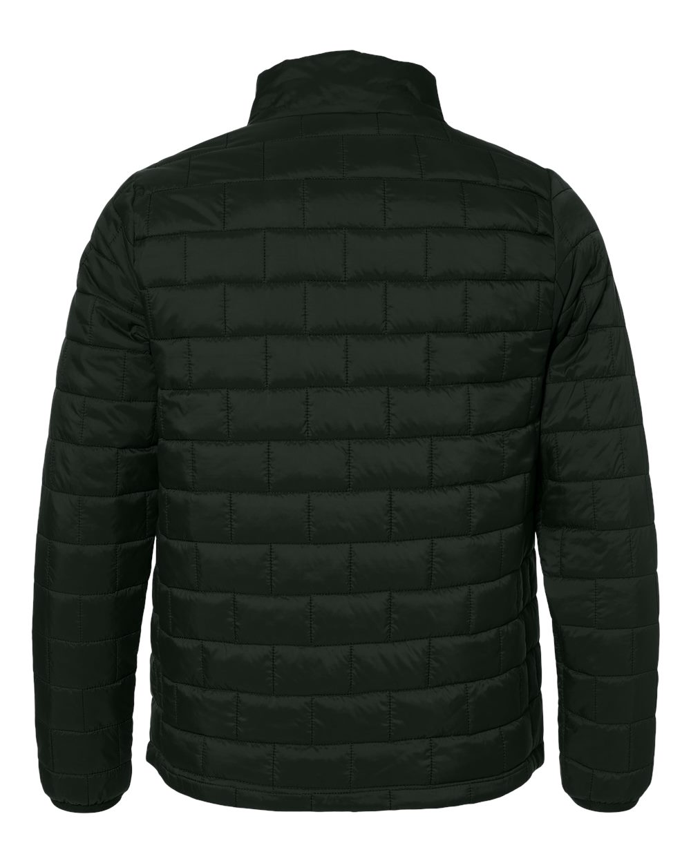 Men's Elemental Puffer Jacket - Back - B01586503 - Black