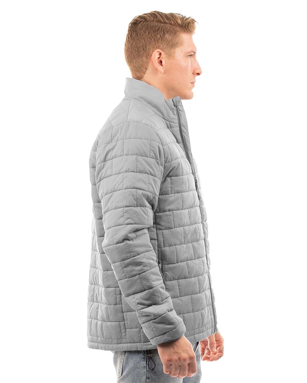 Men's Elemental Puffer Jacket - DirectSide - B01586363 - Steel