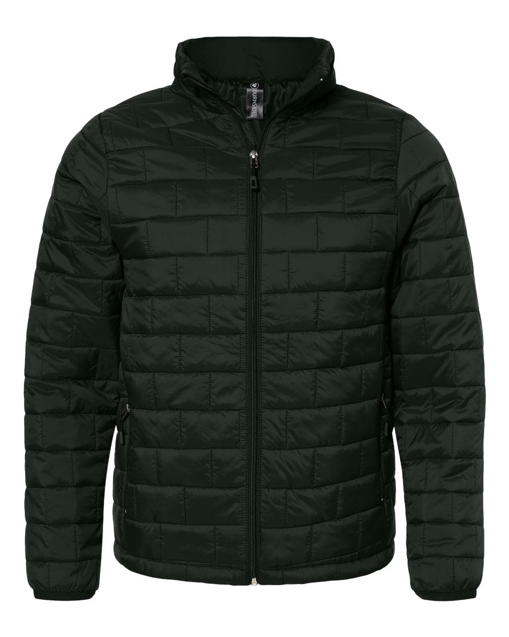 Men's Elemental Puffer Jacket - Front - B01586503 - Black
