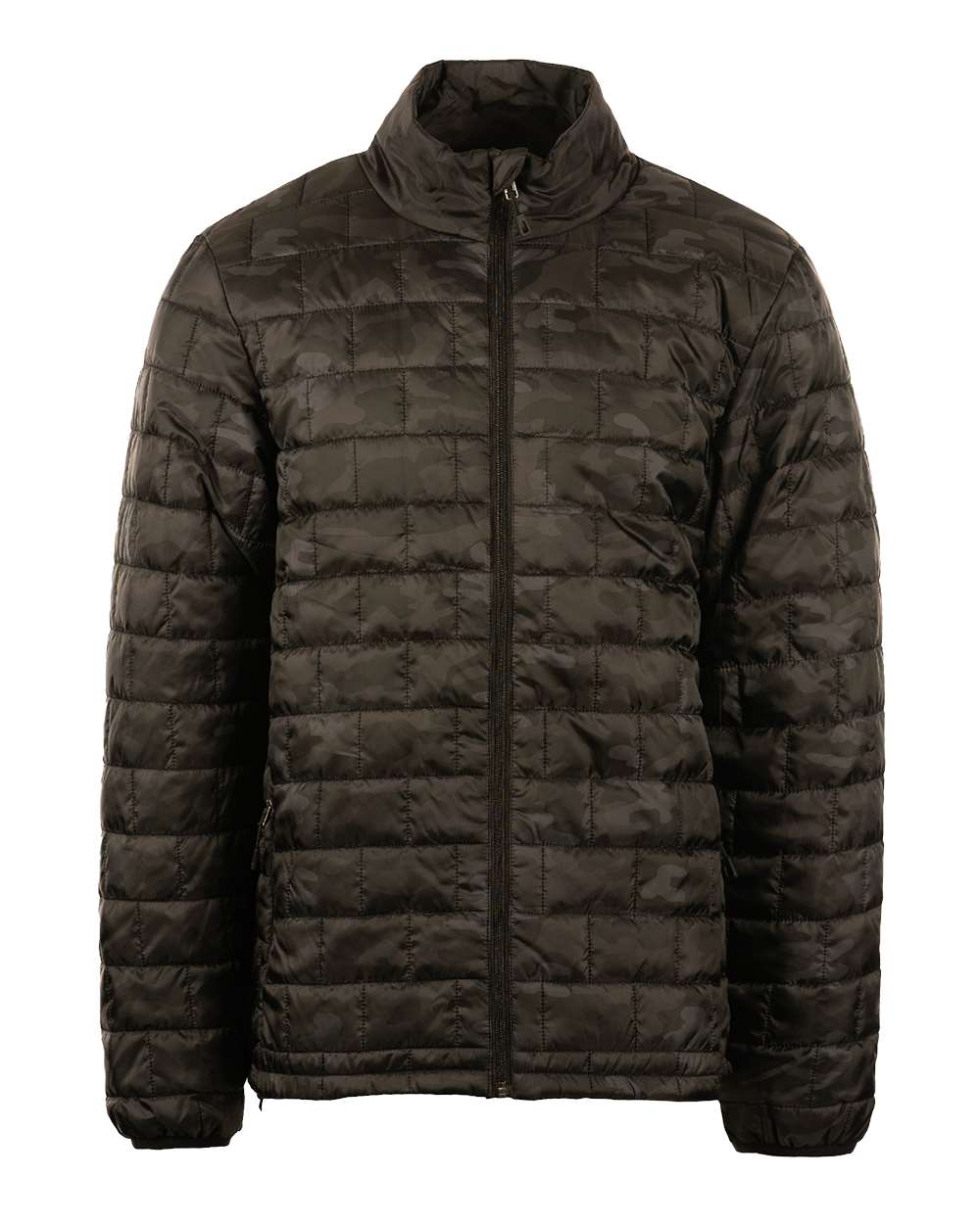 Men's Elemental Puffer Jacket - Front - B01586513 - Black Camo