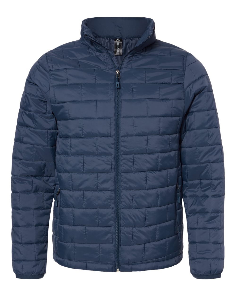 Men's Elemental Puffer Jacket - Front - B01586653 - Navy