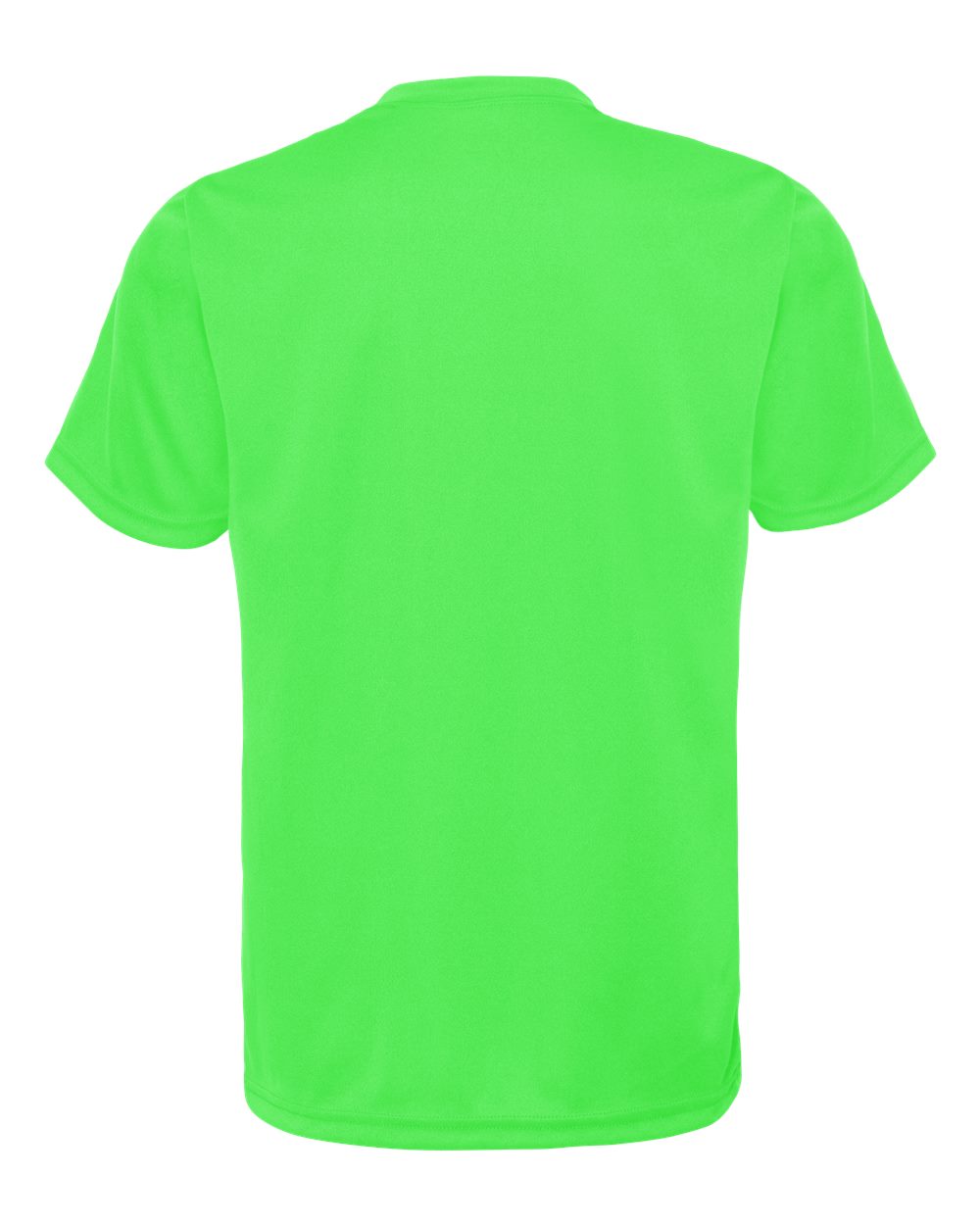 Youth Performance T-Shirt - Back - B85685162 - Lime