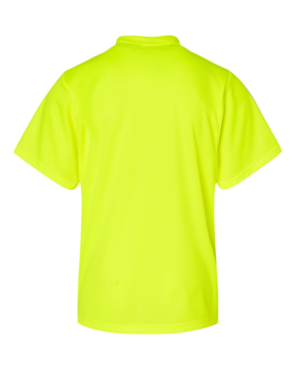 Youth Performance T-Shirt - Back - B85685172 - Safety Yellow