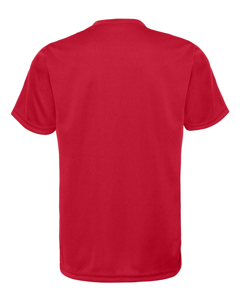Youth Performance T-Shirt - Back - B85685702 - Red