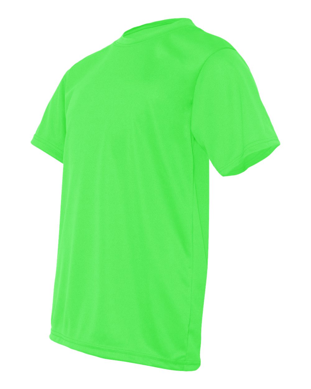 Youth Performance T-Shirt - Side - B85685162 - Lime