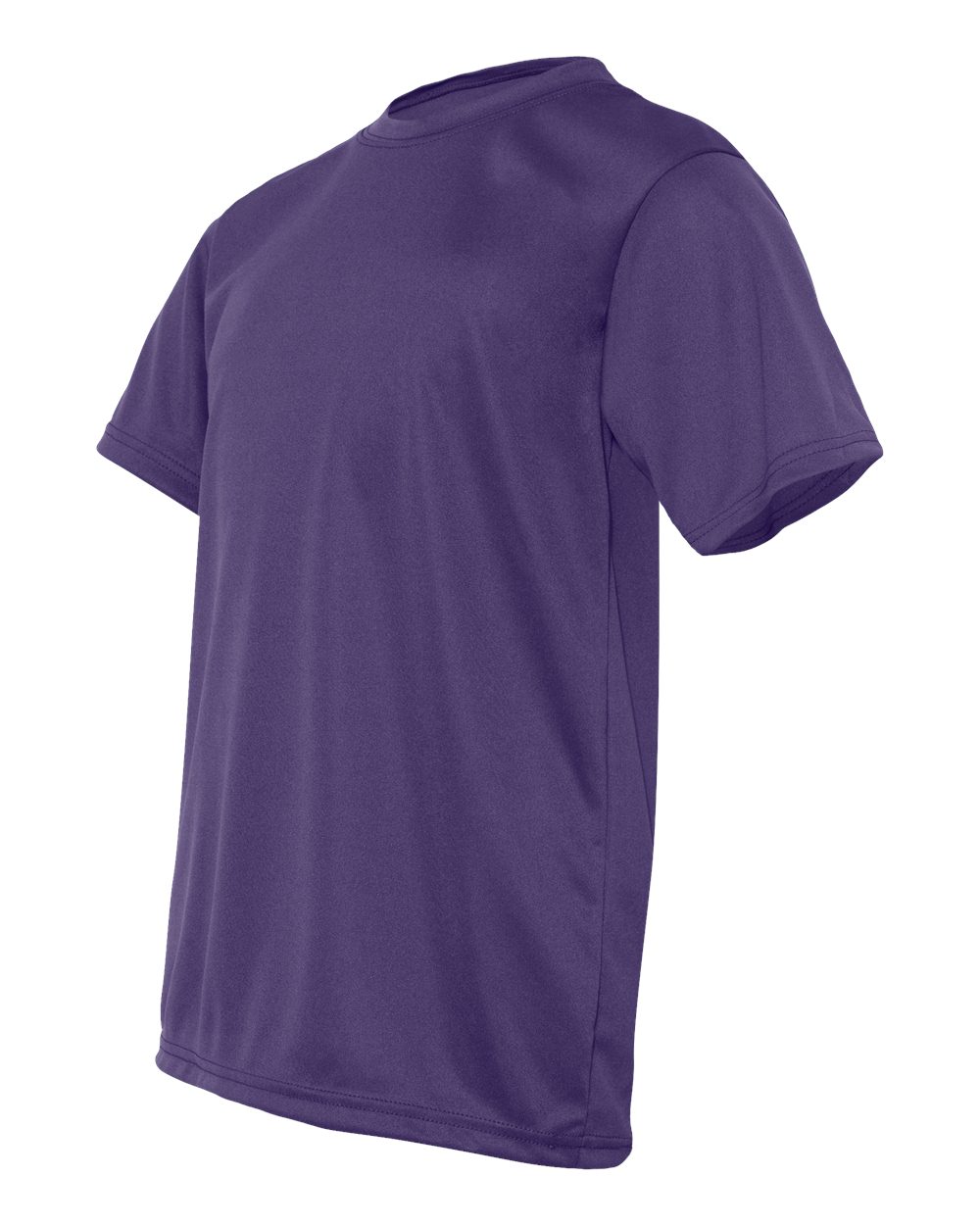 Youth Performance T-Shirt - Side - B85685672 - Purple