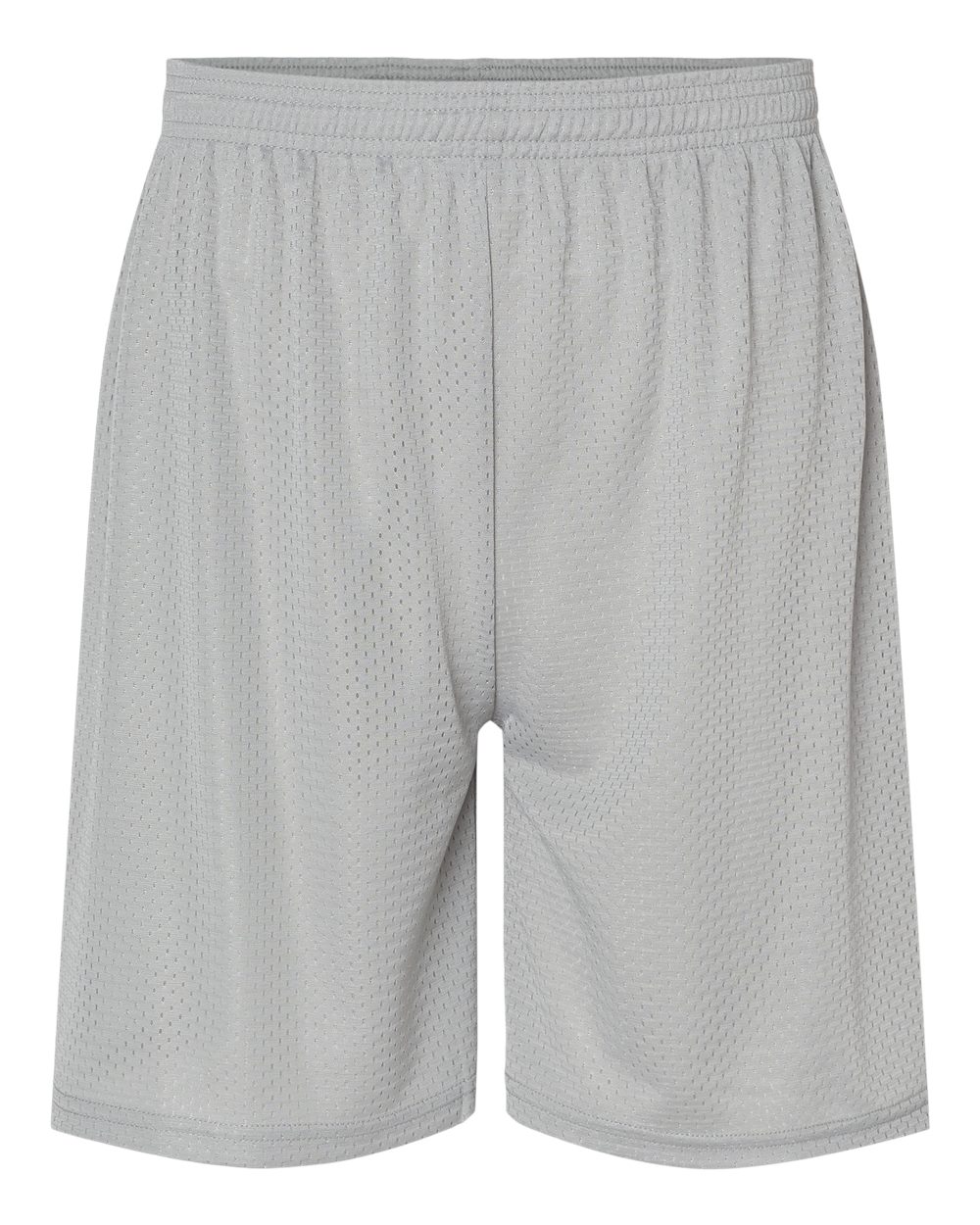 Men's Mesh 7" Shorts - Front - B89785353 - Silver