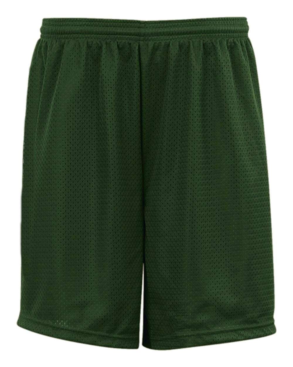 Men's Mesh 7" Shorts - Front - B89785543 - Forest