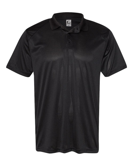 Men's Utility Polo - Front - B89885502 - Black