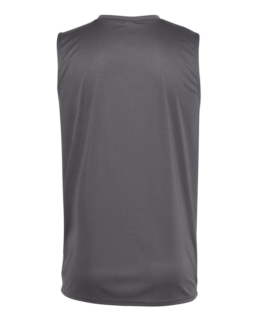 Men's Sleeveless T-Shirt - Back - B06485092 - Graphite