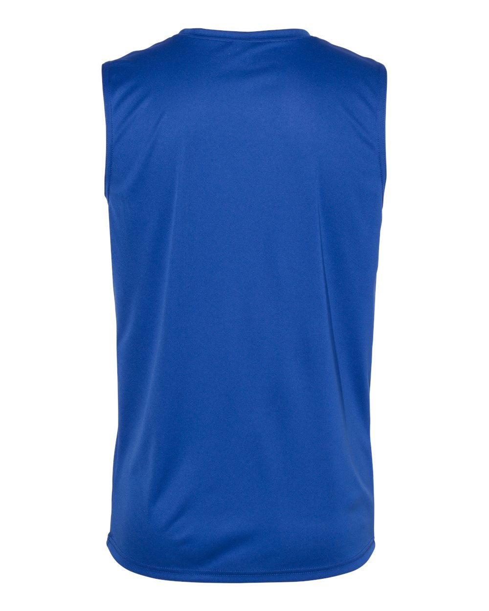 Men's Sleeveless T-Shirt - Back - B06485752 - Royal