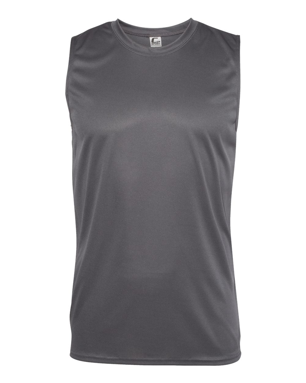 Men's Sleeveless T-Shirt - Front - B06485092 - Graphite