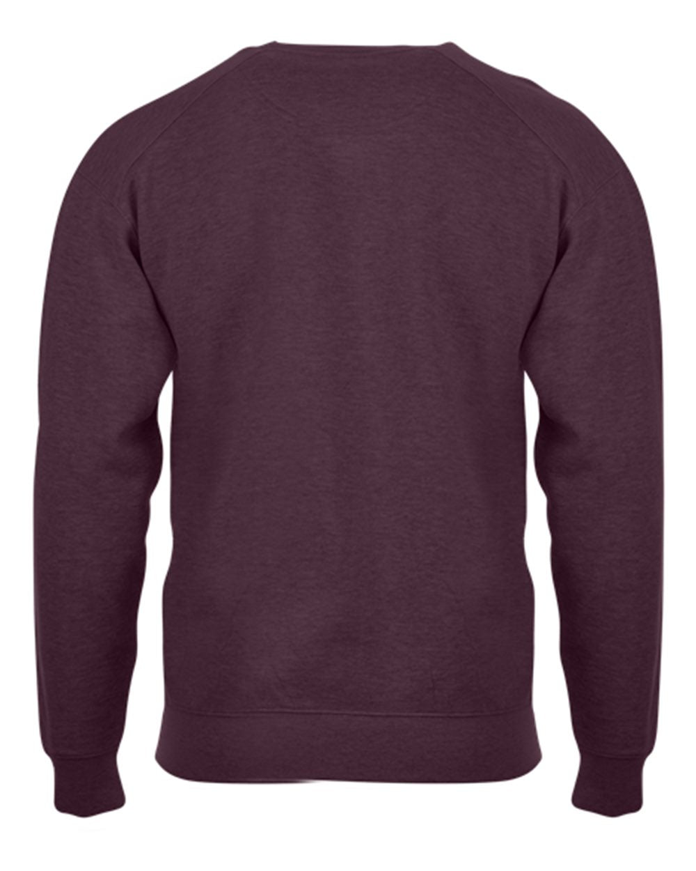 Men's Crewneck Sweatshirt - Back - B24485532 - Maroon