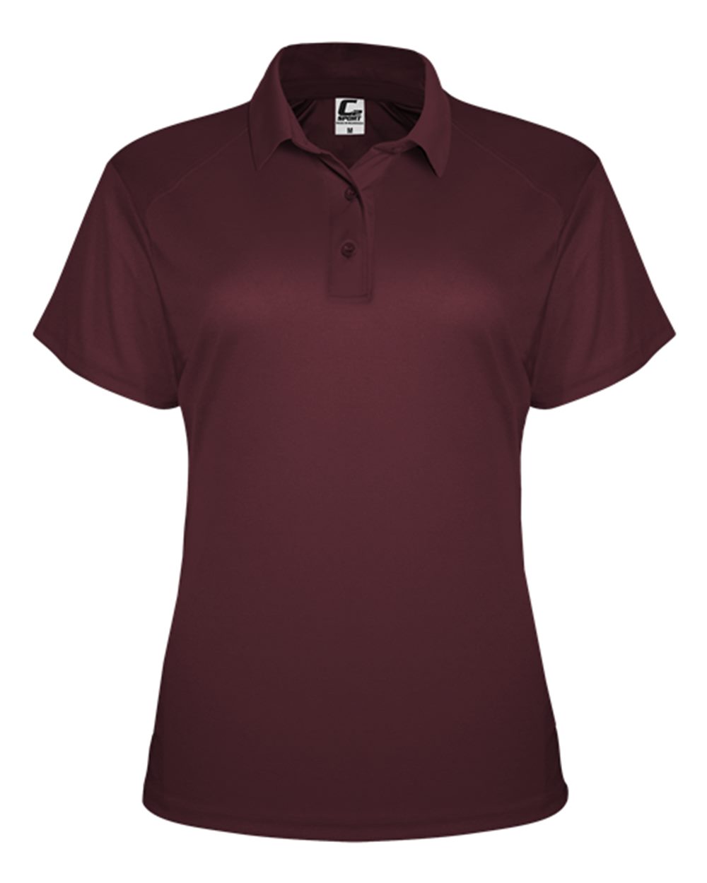 Women's Polo - Front - B57585532 - Maroon