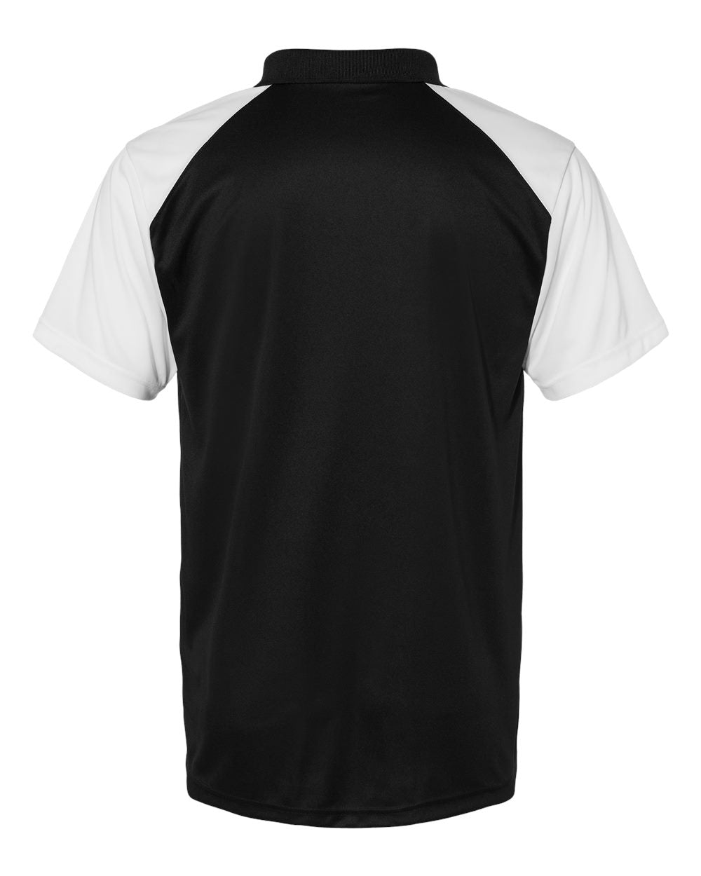 Men's Sport Polo - Back - B57685502 - Black/ White
