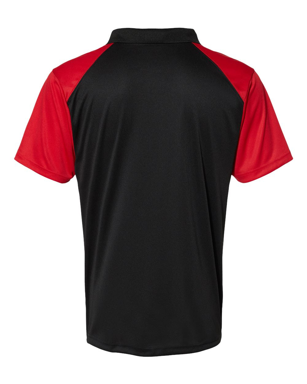 Men's Sport Polo - Back - B57685522 - Black/ Red