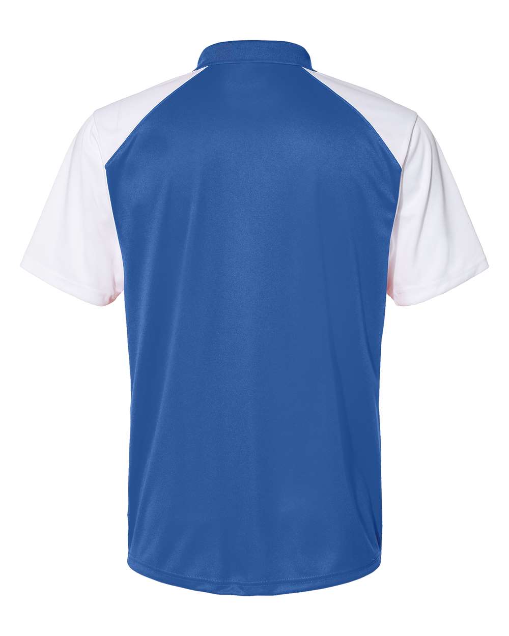 Men's Sport Polo - Back - B57685752 - Royal/ White