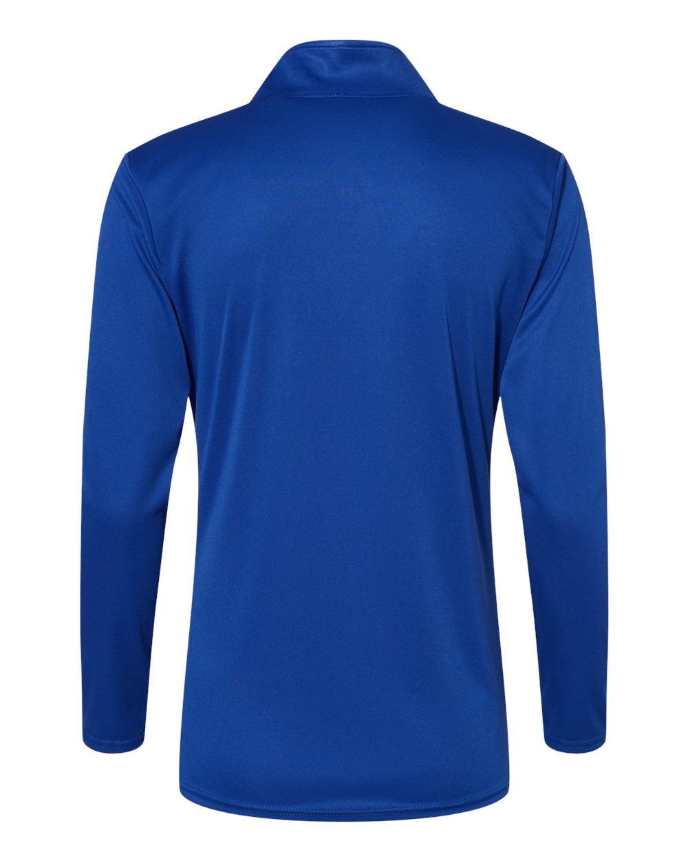 Women's Quarter-Zip Pullover - Back - B58285752 - Royal