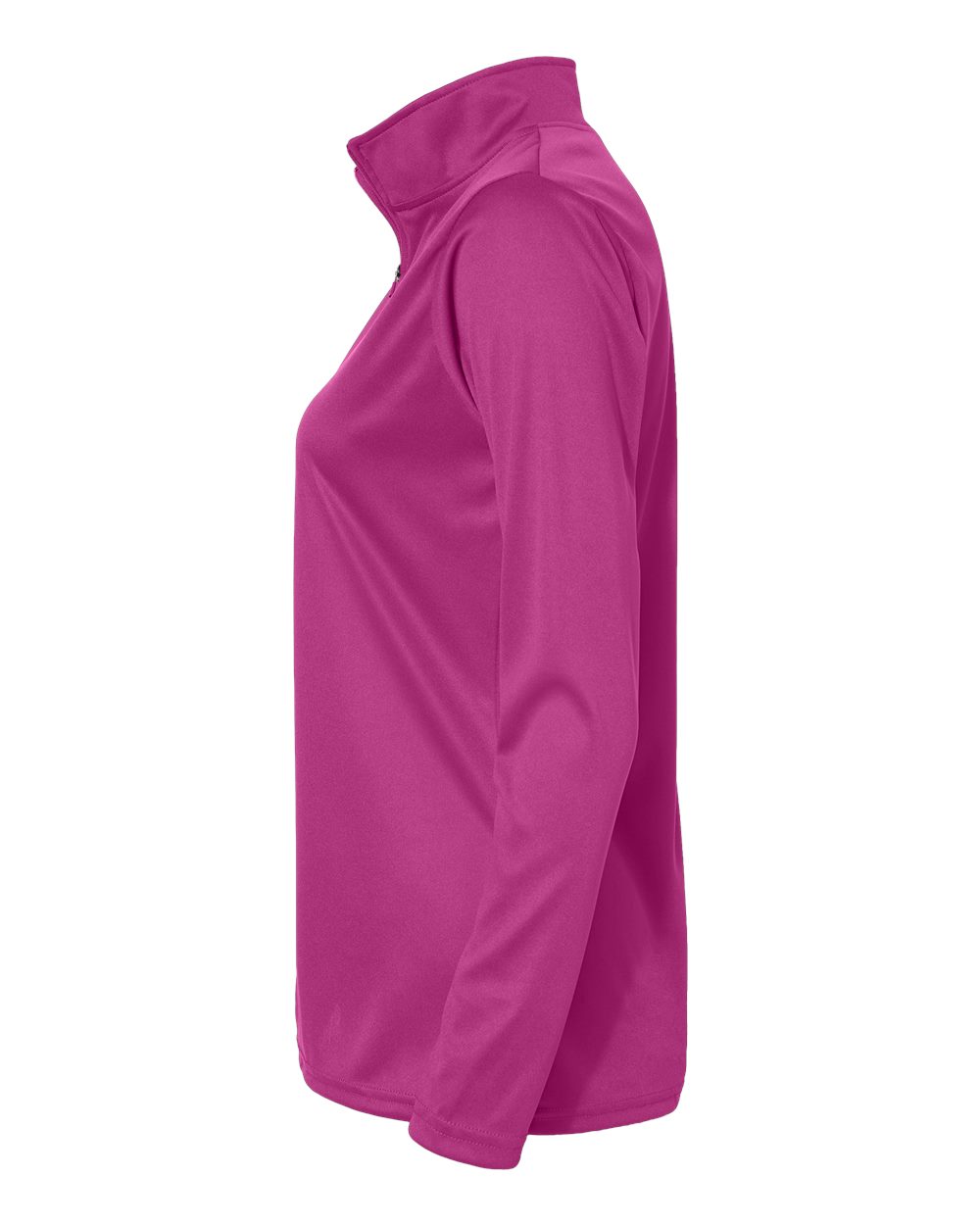 Women's Quarter-Zip Pullover - DirectSide - B58285312 - Hot Pink