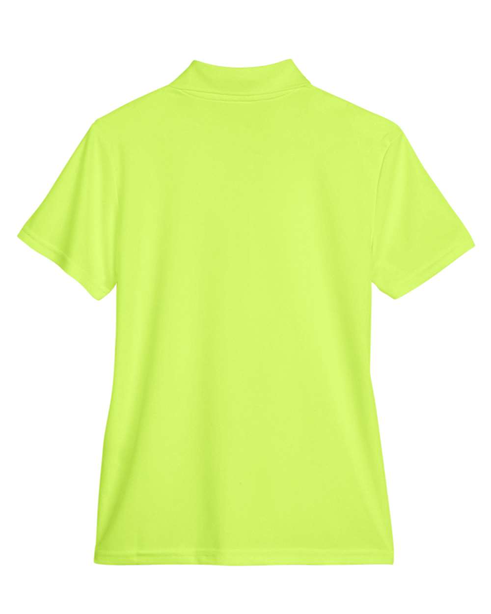 Women's Origin Performance Piqué Polo - Back - B205A7162 - Safety Yellow