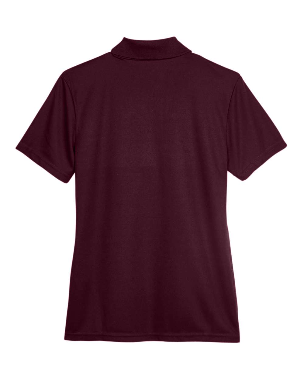 Women's Origin Performance Piqué Polo - Back - B205A7532 - Burgundy