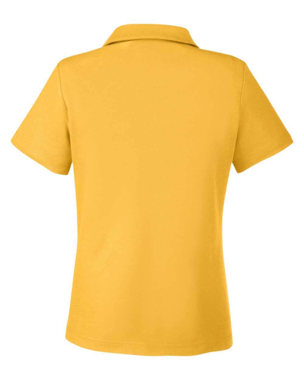 Women's Fusion ChromaSoft™ Pique Polo - Back - B280A7122 - Campus Gold