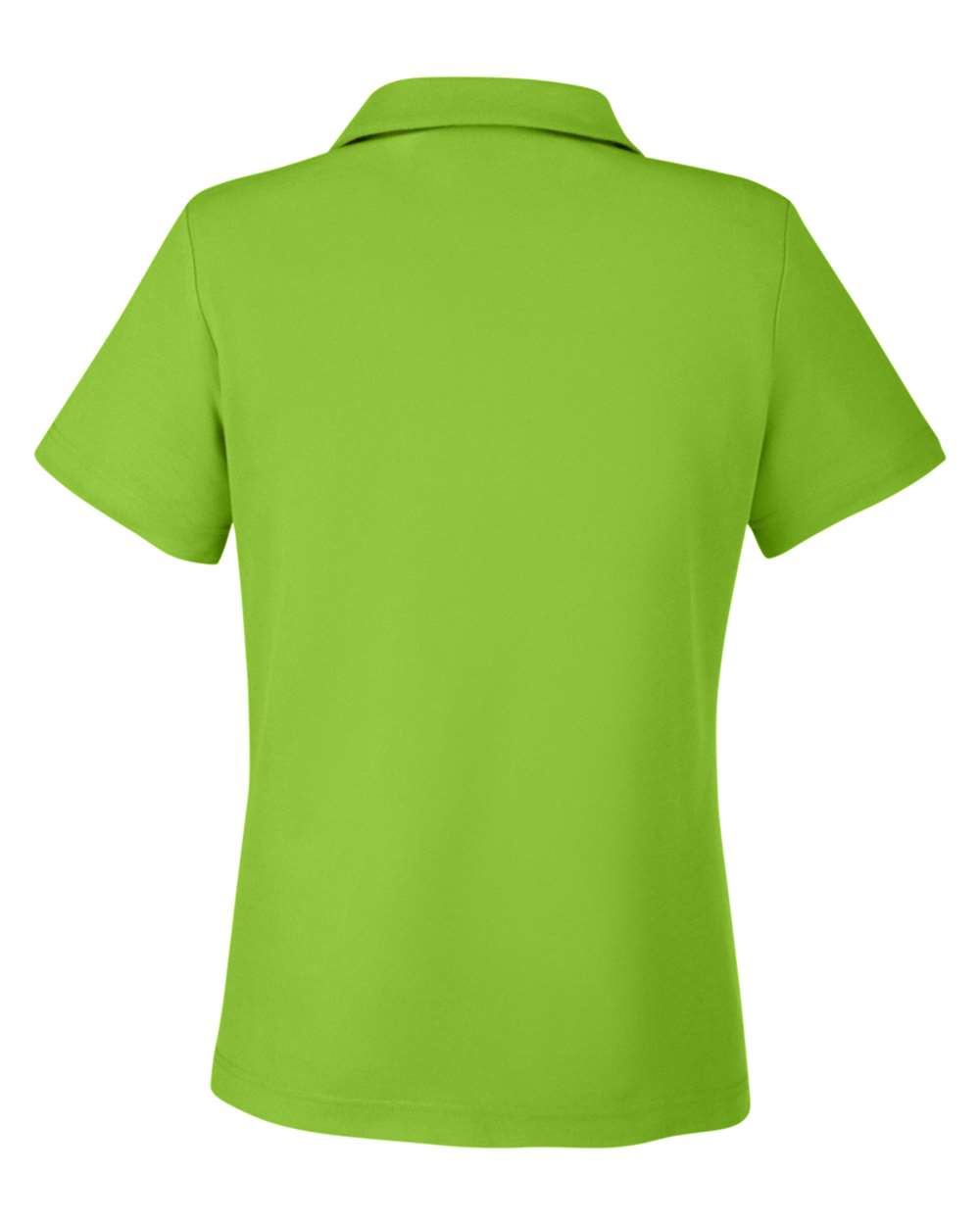 Women's Fusion ChromaSoft™ Pique Polo - Back - B280A7172 - Acid Green