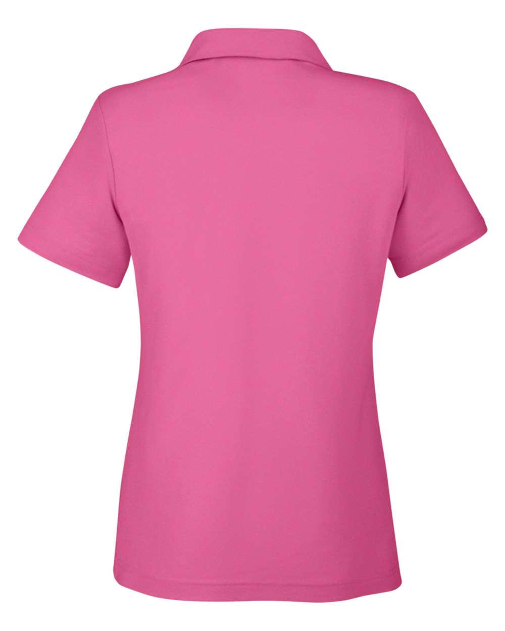 Women's Fusion ChromaSoft™ Pique Polo - Back - B280A7302 - Charity Pink