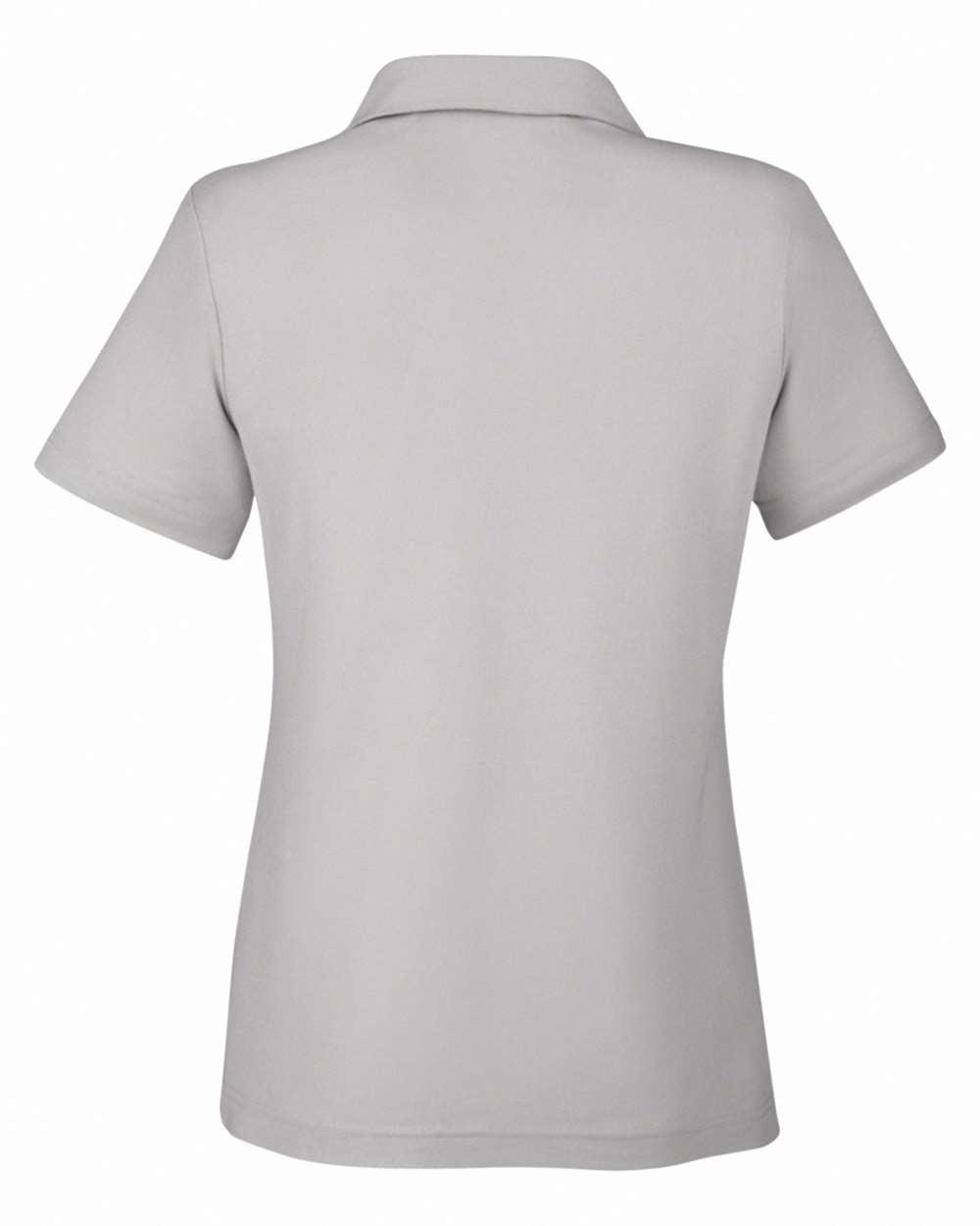 Women's Fusion ChromaSoft™ Pique Polo - Back - B280A7352 - Platinum