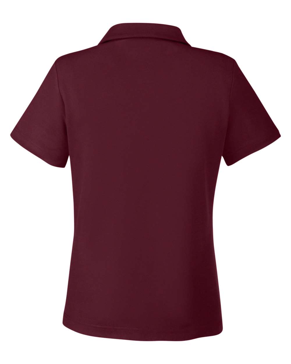 Women's Fusion ChromaSoft™ Pique Polo - Back - B280A7532 - Burgundy