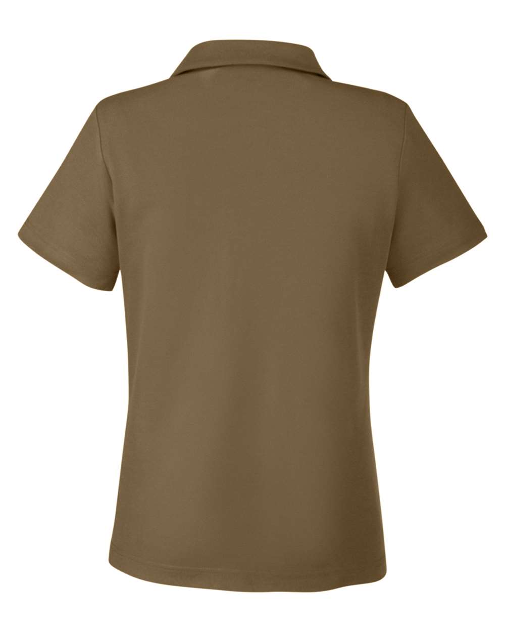 Women's Fusion ChromaSoft™ Pique Polo - Back - B280A7552 - Coyote Brown
