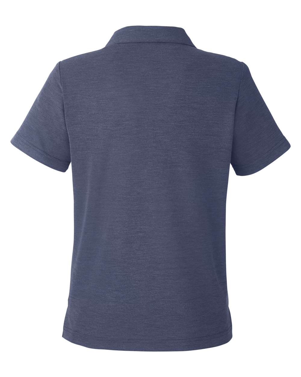 Women's Fusion ChromaSoft™ Pique Polo - Back - B280A7682 - Classic Navy Heather