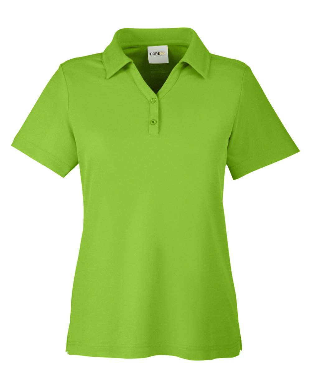 Women's Fusion ChromaSoft™ Pique Polo - Front - B280A7172 - Acid Green