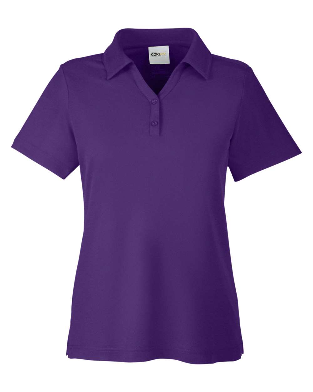 Women's Fusion ChromaSoft™ Pique Polo - Front - B280A7672 - Campus Purple