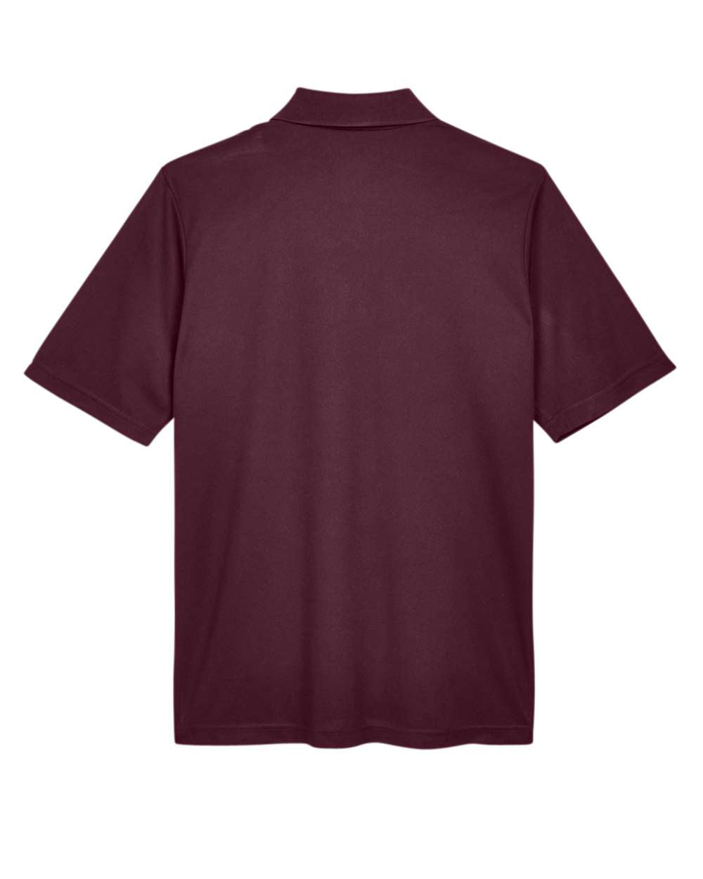 Men's Origin Performance Piqué Polo - Back - B221A7532 - Burgundy