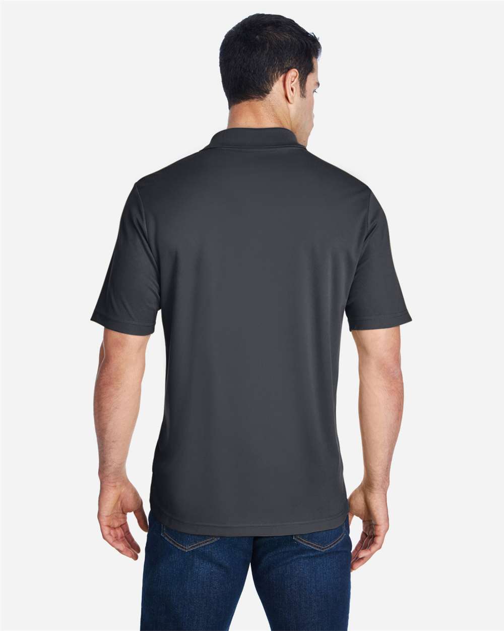 Men's Origin Performance Piqué Polo - OnModelBack - B221A7582 - Carbon