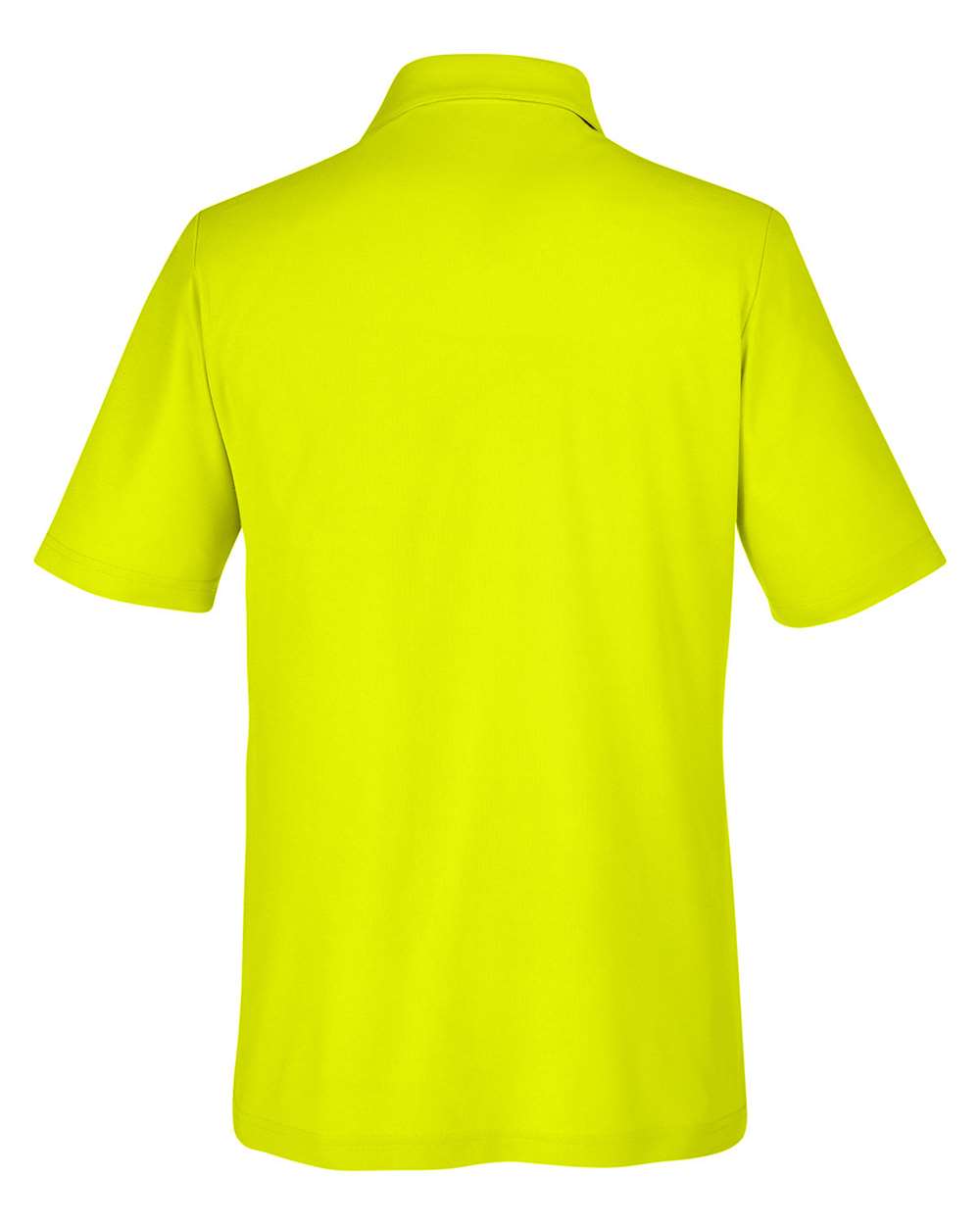 Men's Fusion ChromaSoft™ Pique Polo - Back - B275A7163 - Safety Yellow