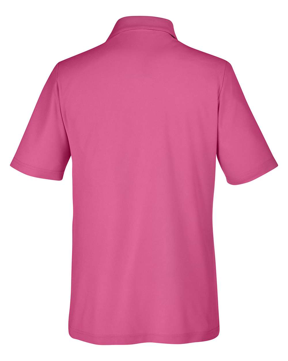 Men's Fusion ChromaSoft™ Pique Polo - Back - B275A7303 - Charity Pink