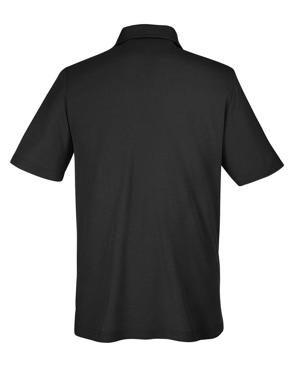 Men's Fusion ChromaSoft™ Pique Polo - Back - B275A7503 - Black