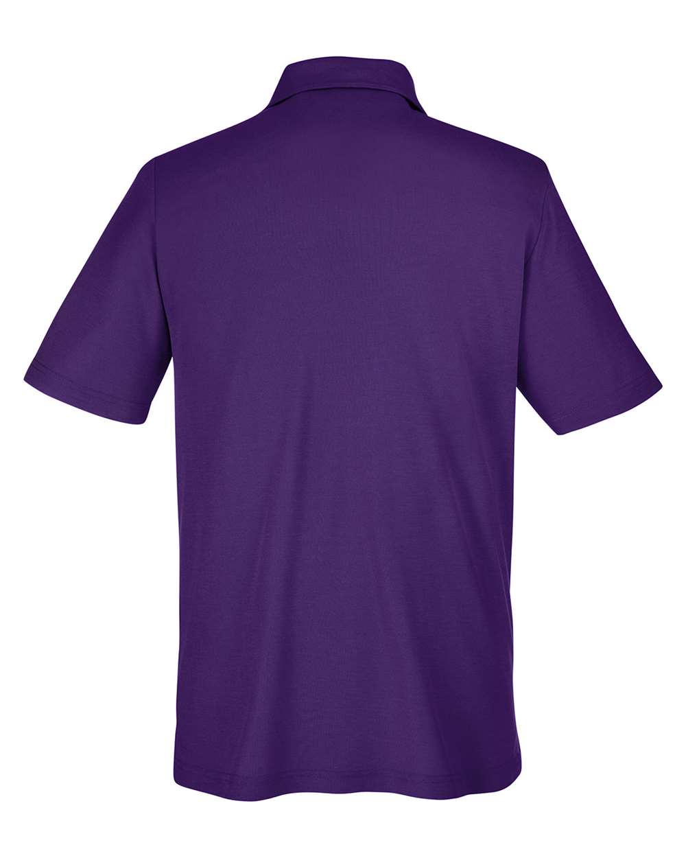 Men's Fusion ChromaSoft™ Pique Polo - Back - B275A7673 - Campus Purple
