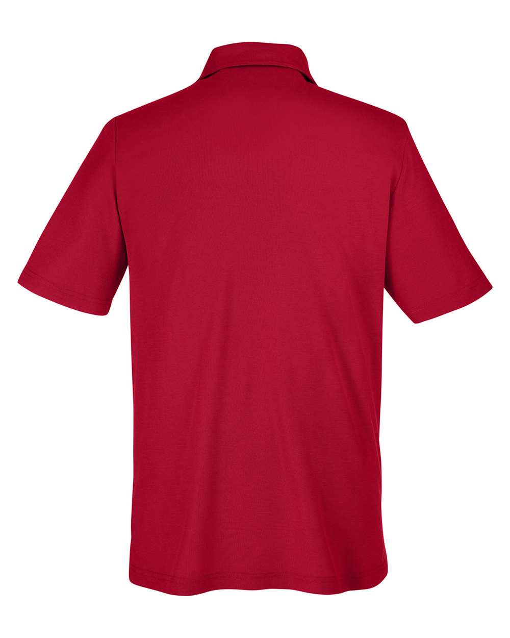 Men's Fusion ChromaSoft™ Pique Polo - Back - B275A7703 - Classic Red